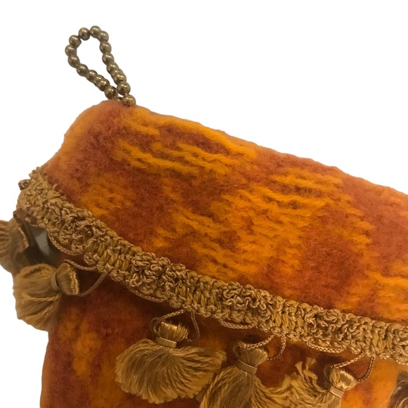 Handmade Felted Wool Stocking - Picture 2 of 8